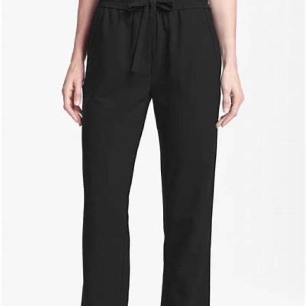 Kenneth Cole New York black crepe pull on pant